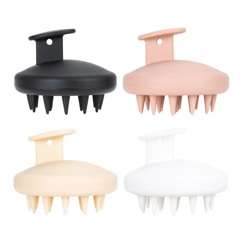 

1PC Shampoo Hair Washing Comb Silicone Head Body Scalp Massage Brush Comb Wet and Dry Shower Bath Spa Head Massage Tools