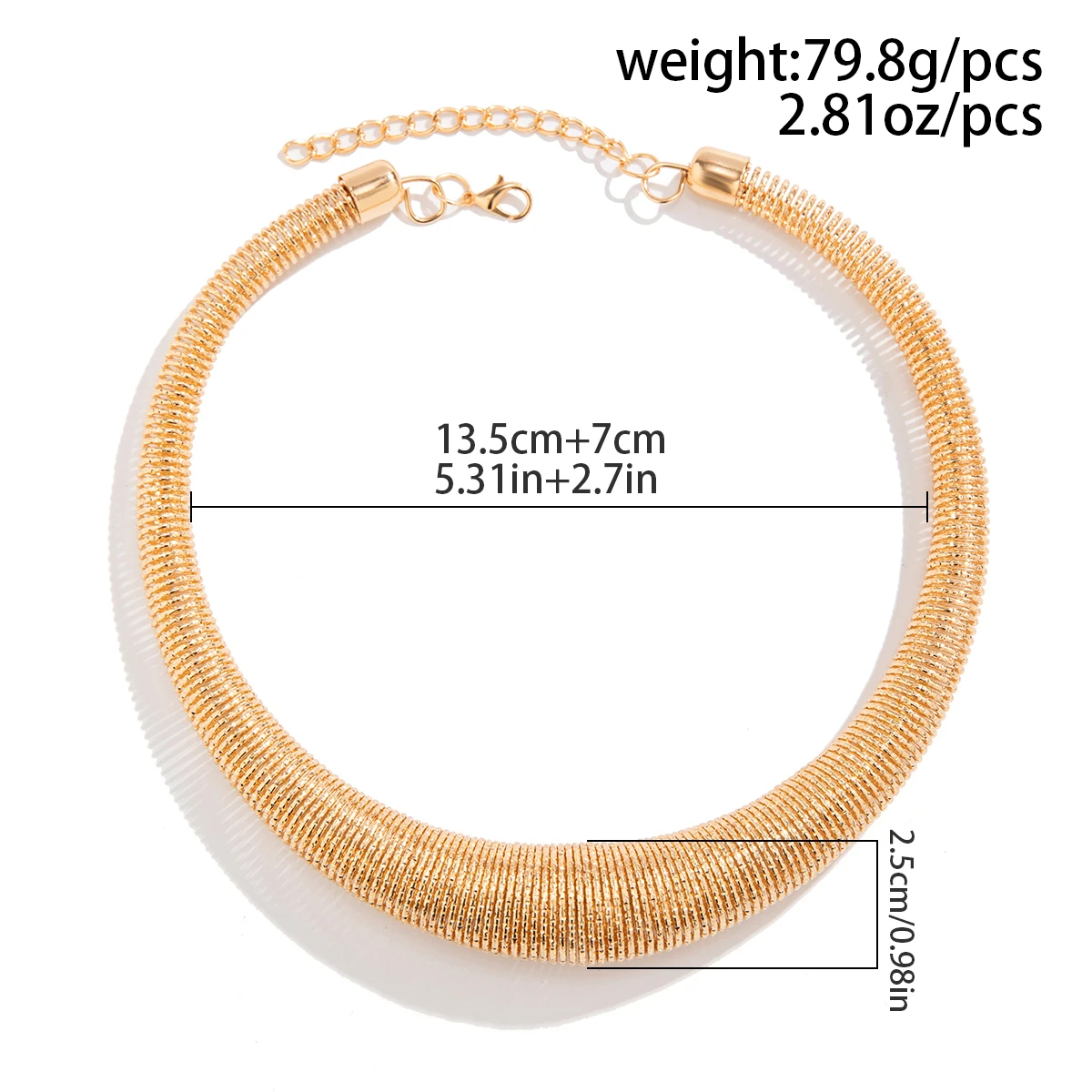 Metal Choker Necklace For Women