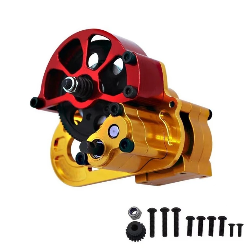

ЧПУ металлическая реверсивная коробка передач для Axial SCX10 I II 1/10, аксессуары для радиоуправляемого автомобиля на гусеничном ходу