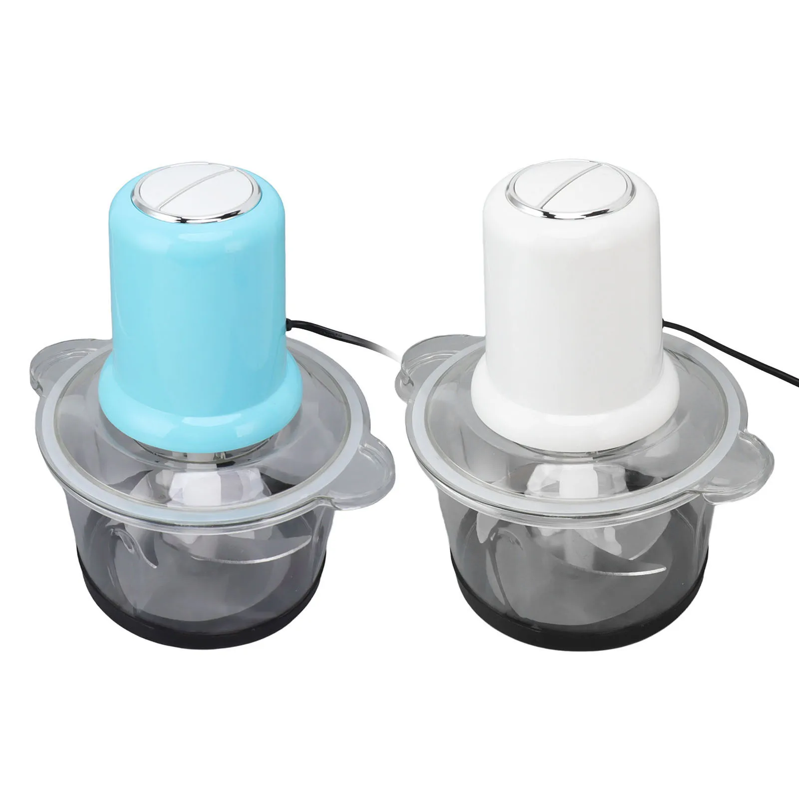 

Electric Meat Chopper 2L Large Capacity Prevent Slip Pad Food Processor Meat Grinder Chopper for Vegetables Fruit EU Plug 220V