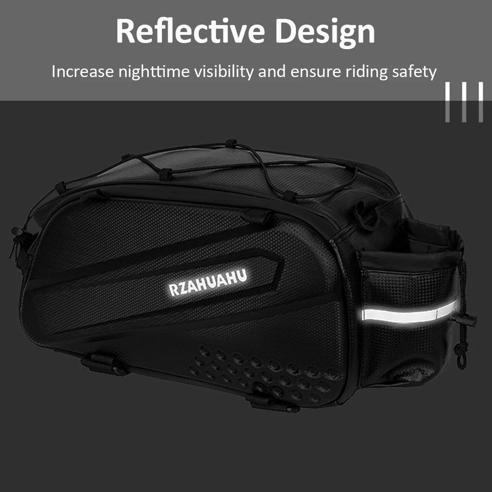 Wiltec Borsa Per Bici 16 L Rossa, Impermeabile, Montaggio Al - Foto 10