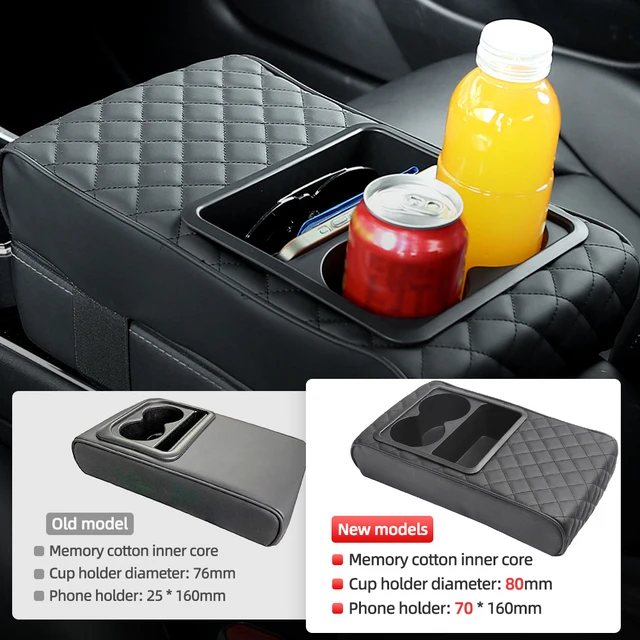 Armrest Pillow with Cup Holder 2