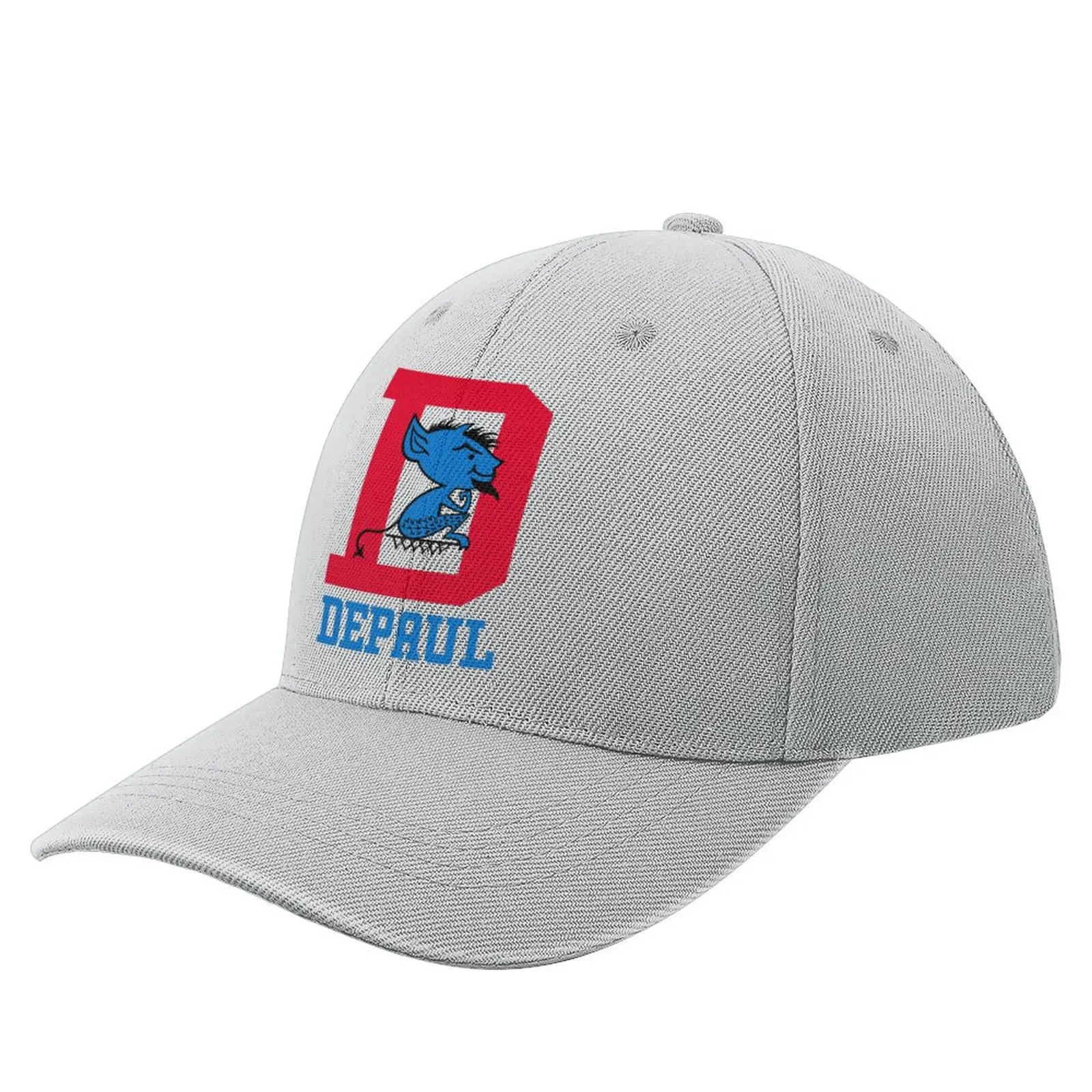 

Classic DePaul design with mascot and traditional D Baseball Cap New In Hat Fluffy Hat Fashion Beach Vintage Mens Hats Women'S
