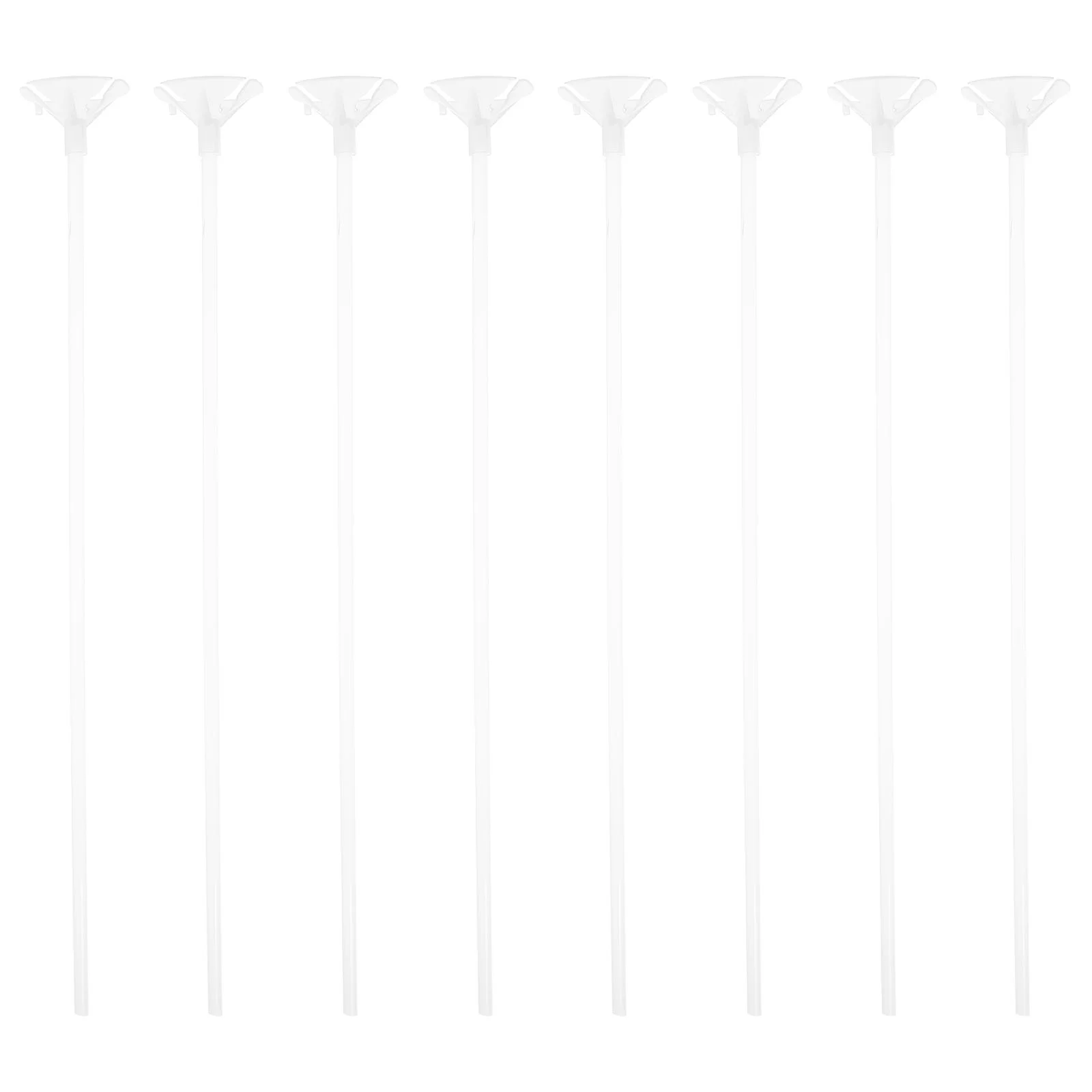 

Plastic Balloon Support Stick Stand Sticks with Connector Pole Clear Holder Table Centerpiece White Balloons