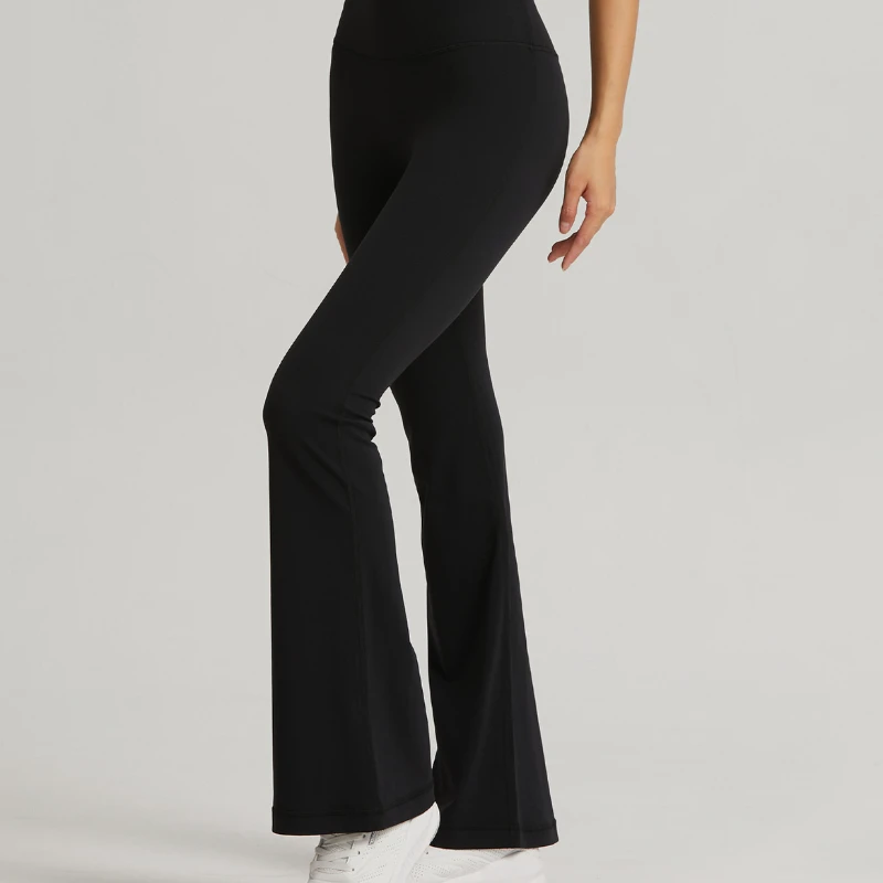 High Waist Tummy Control Running Leggings  Stylish and Sexy Wide Leg Yoga Pants for Women