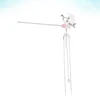 Cute Hairpin Updo Bridal Moon Design Stick Tassel Bun Elegant Women's Accessory 5