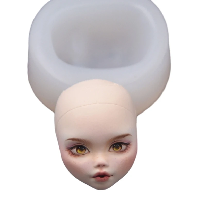 Elf Face Clay Molds for Elf Toy Epoxy Resin Casting DIY Handmade Craft silicone mold