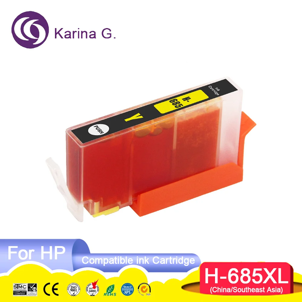 Ink Cartridge For 655 655xl H-655 Compatible For Deskjet Ink Advantage 3525 46