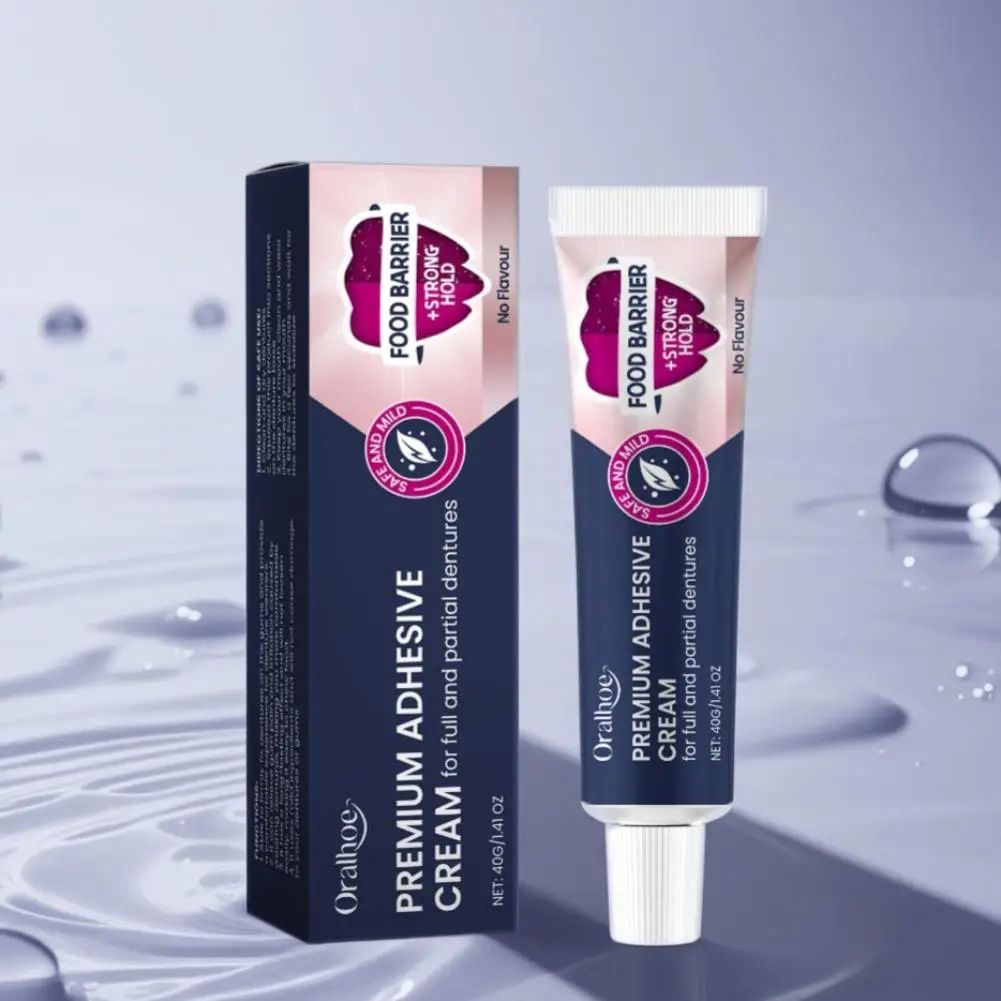 Denture Adhesive Cream Extra Strong Hold For Secure Comfort_voghion.com