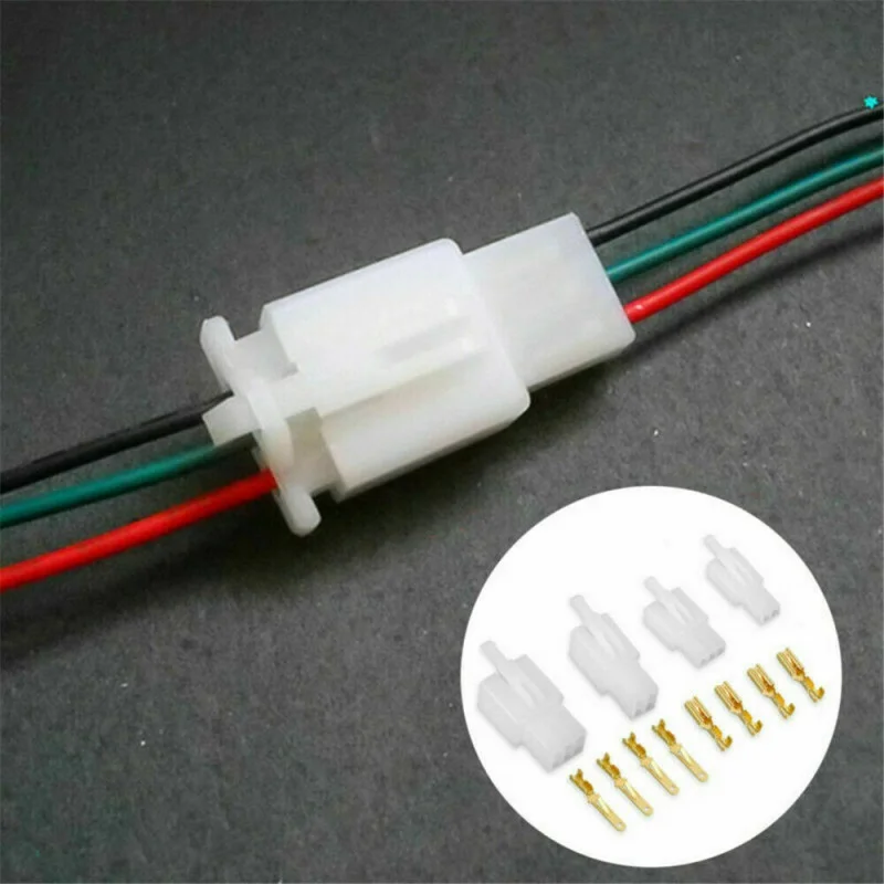 

Motorcycle Electric Vehicle 2/3/4/6/9 Position 2.8mm Wire Car Connector