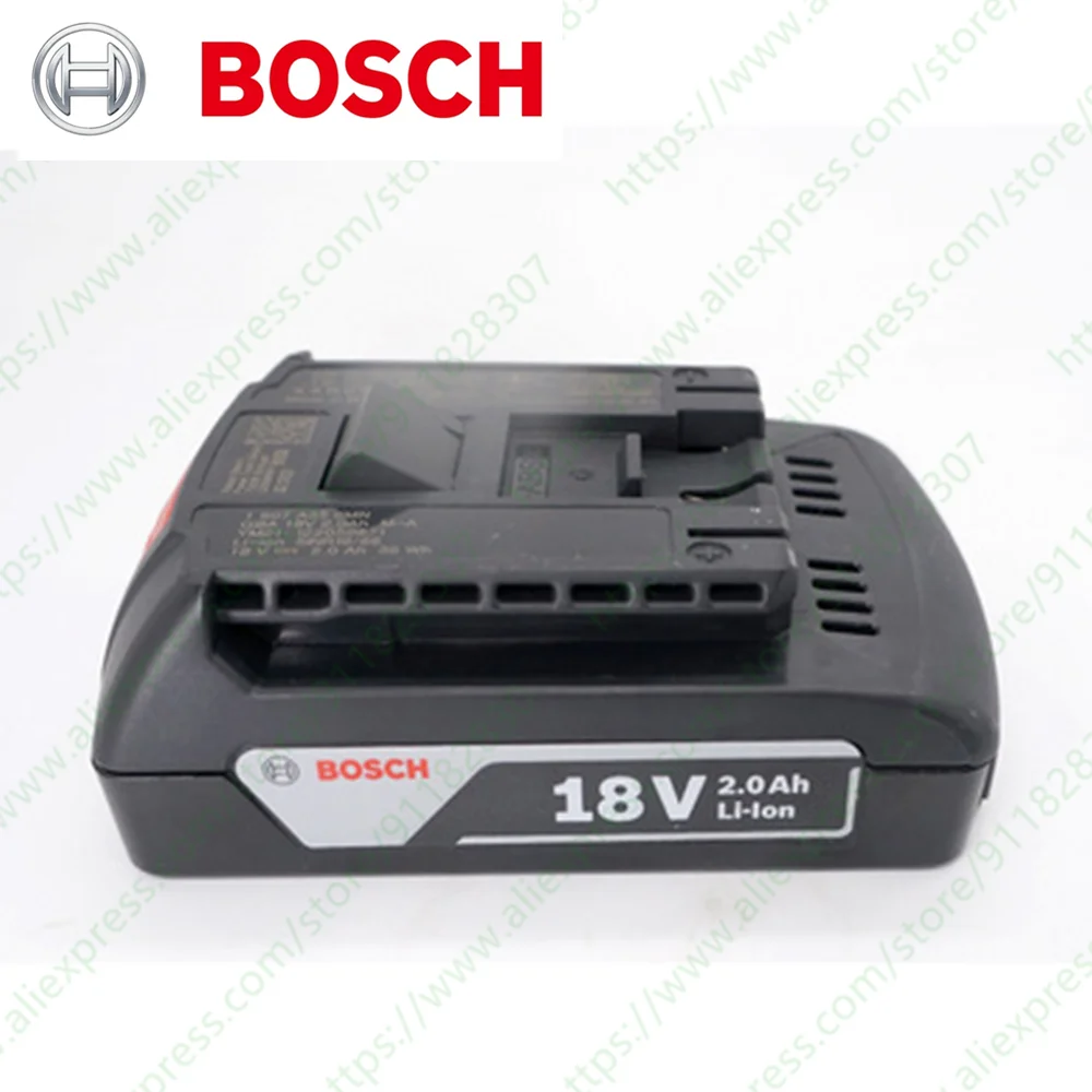 

Bosch 2.0AH battery for GDS250-LI GDX18V-EC GDR18V-LI GDR18V-EC GDS18V-LI GDS18V-LIHT GDS18V-EC300ABR GDX18V-200 GDX180-LI