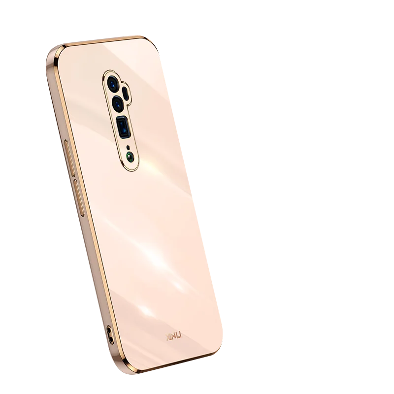 Luxury Square Plating Shockproof Silicone Case
