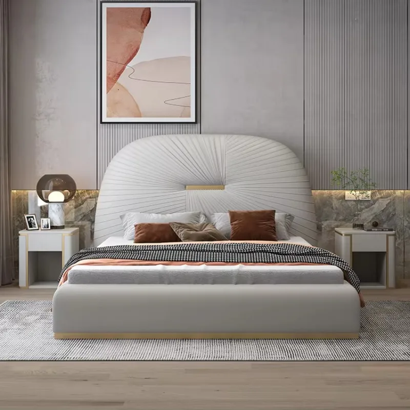 high quality bed room furniture hotel set modern luxury wooden metal queen size s frame