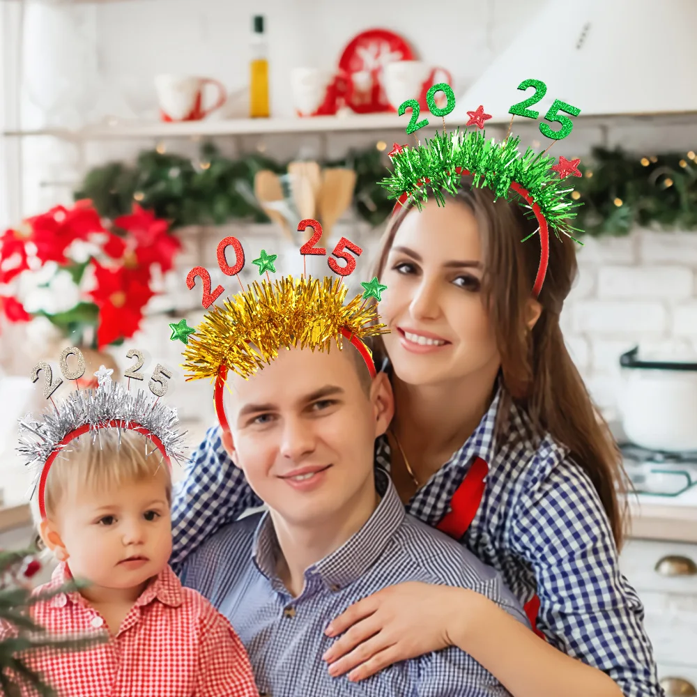 Christmas Headbands,Hair Accessories for Girls,Christmas Supplies,New Year Decorations,