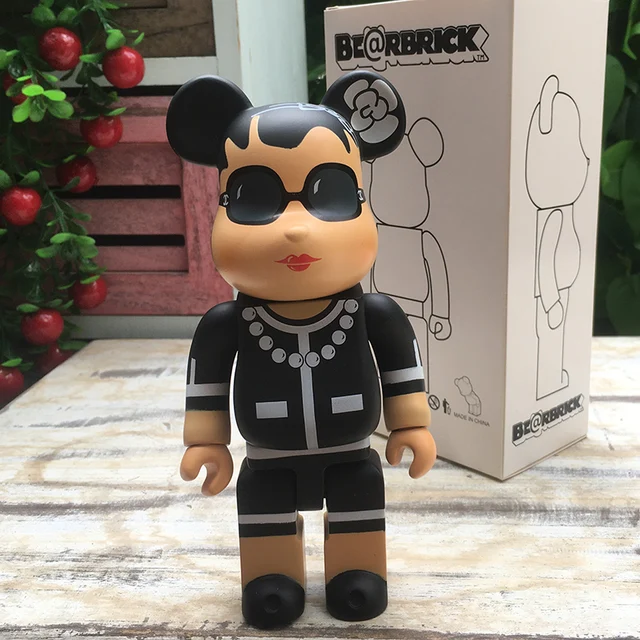 Bearbrick 400% Anime Peripheral Toys 17cm Building Block Bear Doll