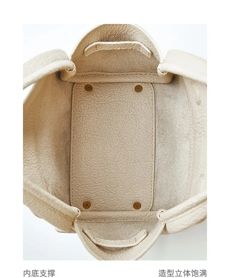 Original 2024 Songmont New Mountain Mini Yuanbao Bag Mini Vegetable Basket Series Spring Summer Designer Handheld Mini Bag