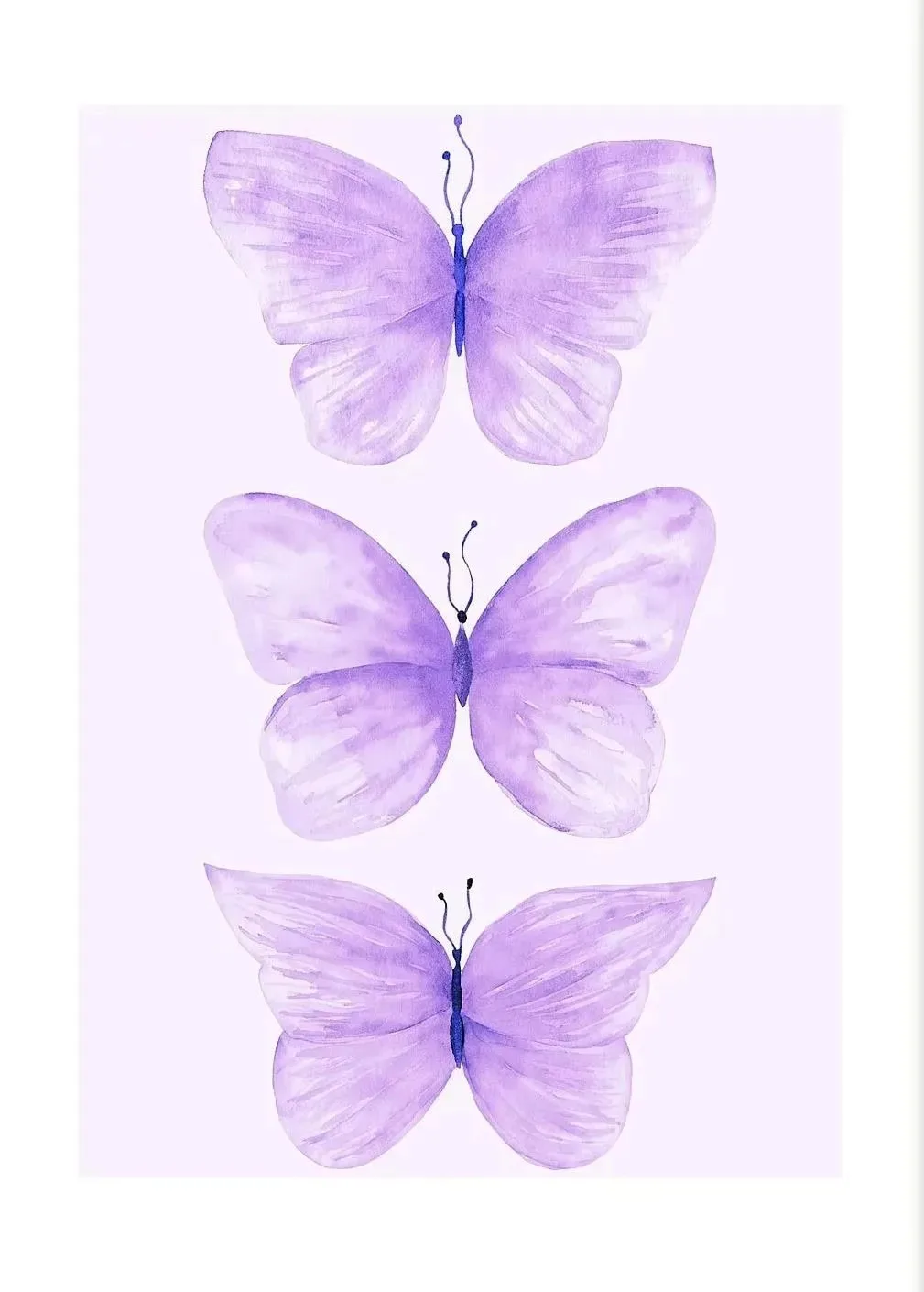 Chic Purple Abstract Art Canvas Print - Modern Living Room Decor