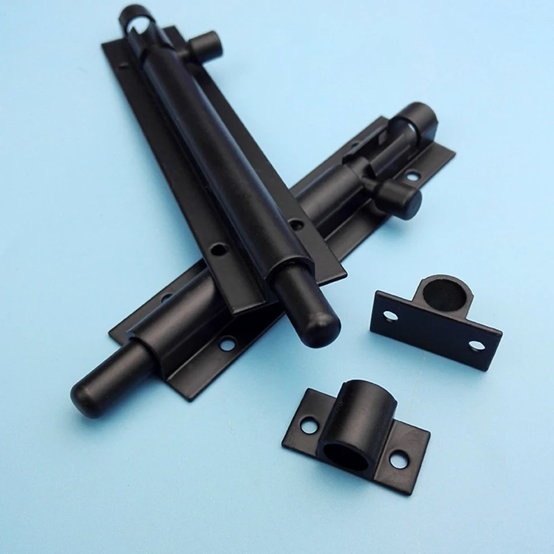 Thickened Door Lock Safety Slide Bolt Gate Latch Plug Aluminum Alloy Sturdy Multipurpose Anti-theft Various Size Door Bolts door latch