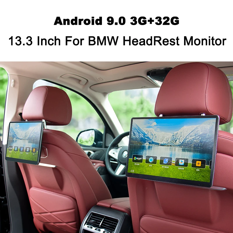 ま*ん様 BMW ALPINE 9.0インチ ヘッドレストモニターセット&DVD BMW ALPINE 9.0インチ ヘッドレストモニターセット&DVDプレイヤー