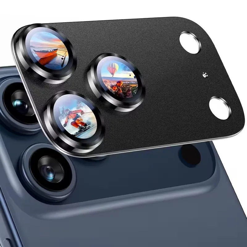 Premium Metal Glass Camera Lens Protector - Enhanced Lens Cover Accessories