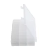 Plastic Box Storage Box 24 Grid Compact Light Practical Metal Parts Electronic Parts Transparent Lid Dustproof 4