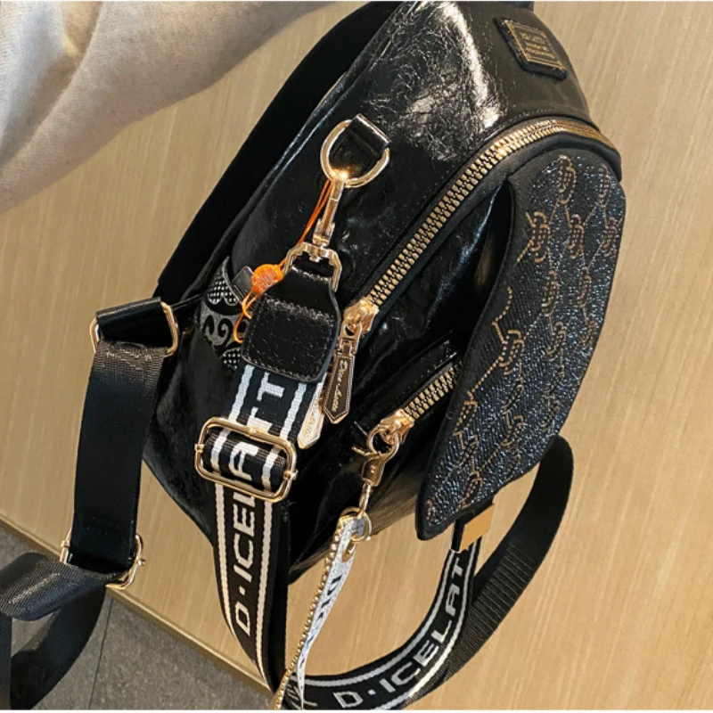 New Women\'s Backpack Real Leather Trendy Backpack for Women Shoulder Bag Fancy Frills Female Sac A Dos