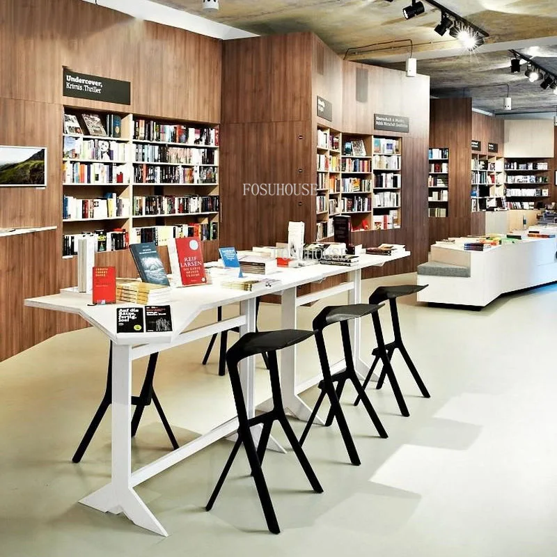 Modern Bar Chair Minimalist Bar Stools Plastic High Stool Single Stool Front Desk Chairs Outdoor Stacking Chair for Kitchen