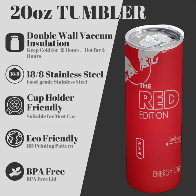 20OZ Coconut Berry Energy Drink Insulated Tumblers Double Wall Stainless Steel keep Cold /Hot Water bottle with Straw leak-proof 3