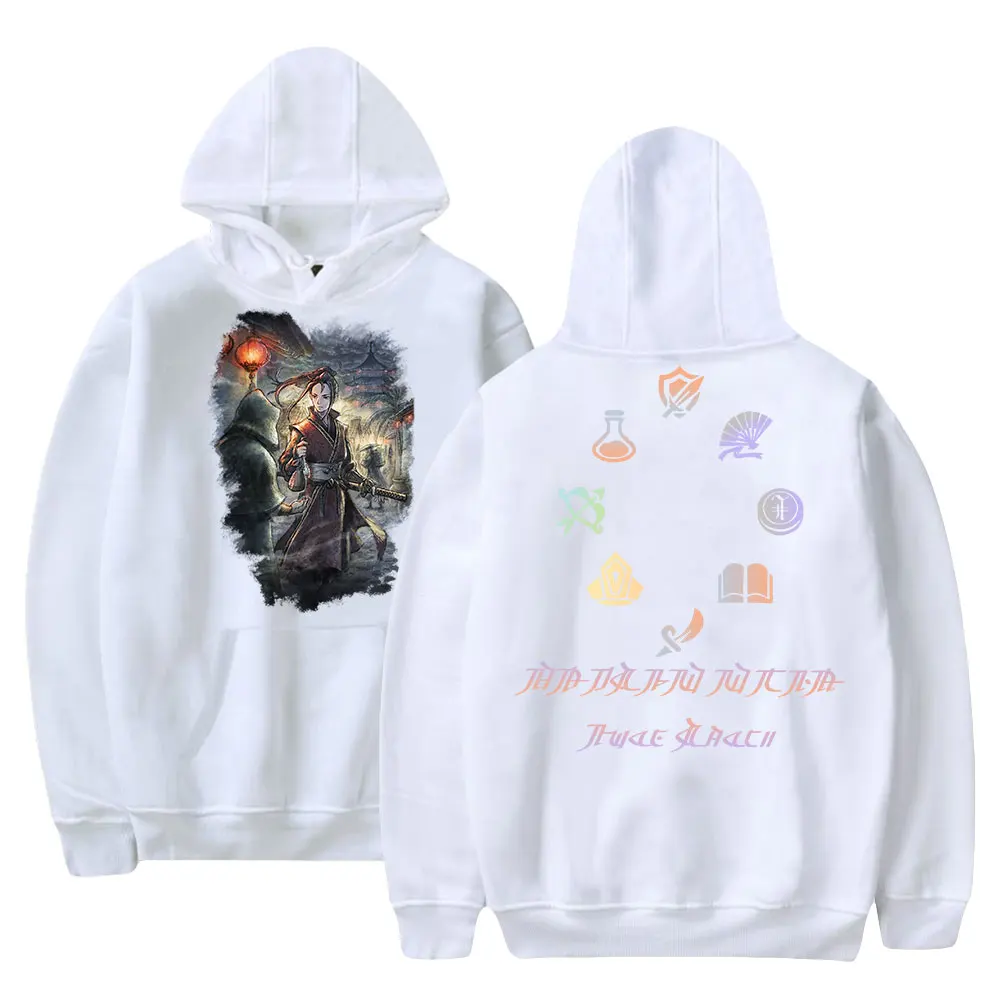 Octopath Traveler Hoodie Long Sleeve Streetwear Men Women Hooded Sweatshirt New Game Harajuku Clothes