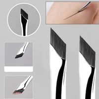 2/5Pc Upgrade Blade Eyeliner Brush Ultra Thin Fine Angle Flat Eyebrow Brush Under The Eyes Place Precise Detail Brush 1
