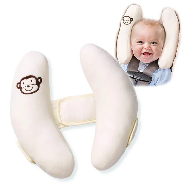 Baby Pillow Stroller Baby Head and Neck Support Pillow Body Fixed To Prevent Baby Rollover Suitable for 0-3 Years Old 3