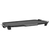 22-inch Electric Griddle With Removable Handles, Black,easy cleaning and compact storage,Slide-out drip tray removes 4