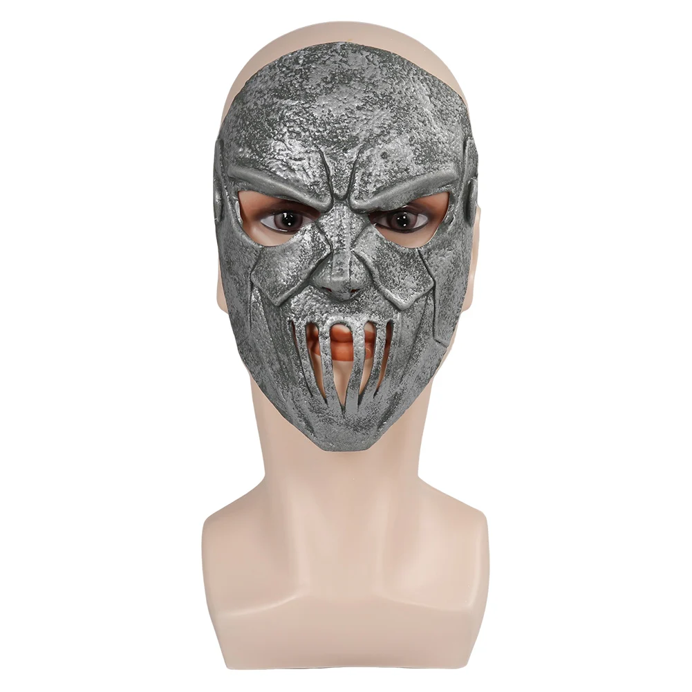 Accesorios de disfraz de fantasía para mujeres y hombres, máscara de Cosplay, casco de látex, accesorios de disfraces de Halloween