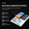 DSPIAE DS3 Durable type Sponge sandpaper set 3mm Thickness Washable Uniform particles 72*20mm For Assembled model DIY Making 1