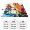 Bear In The Big Blue House Blanket Flannel Super Soft Throw Blankets Sofa Throw Blanket For Home Bedroom Travel Throws Bedspread 3
