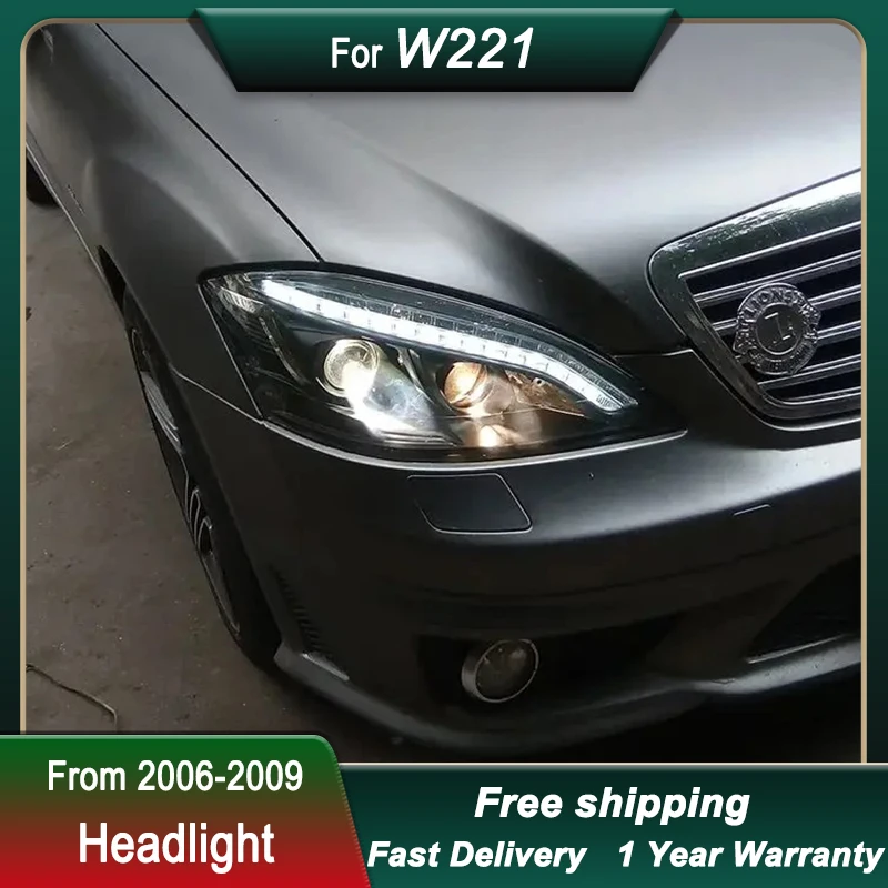 Рисунок 4 - Автомобильные фары для Benz W221 светодиодный