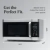 Countertop Microwave 1100 Watts, 1.6 cu ft - Smart Sensor Microwave Oven With LED Lighting and Child Lock - Perfect for Apartmen 4
