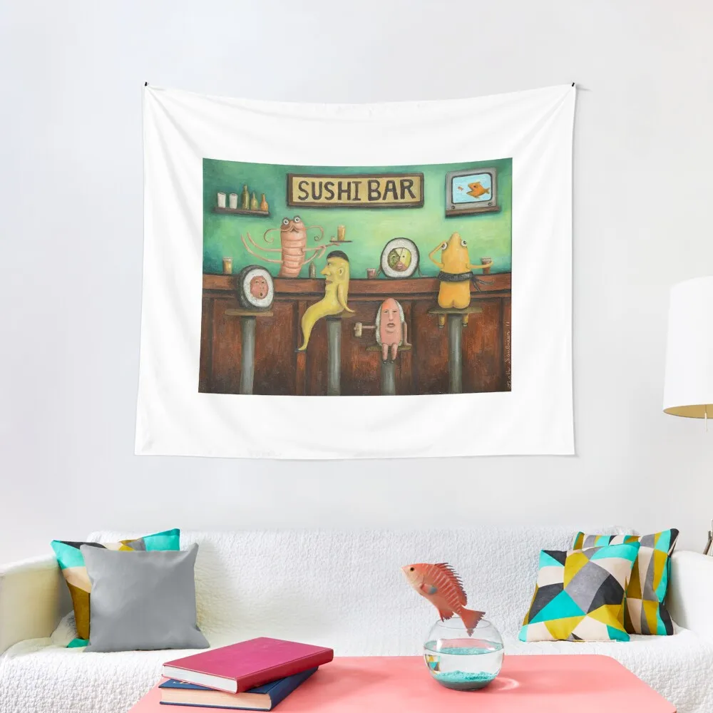 

Sushi Bar Tapestry Room Decor Korean Style Room Decorator