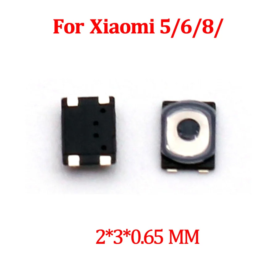 

10-100pcs 2*3*0.65MM 2x3x0.65MM For Xiaomi 5/6/8/mix Tactile Push Button Switch Tact 4 Pin Micro Switch SMD for Mobile Phone