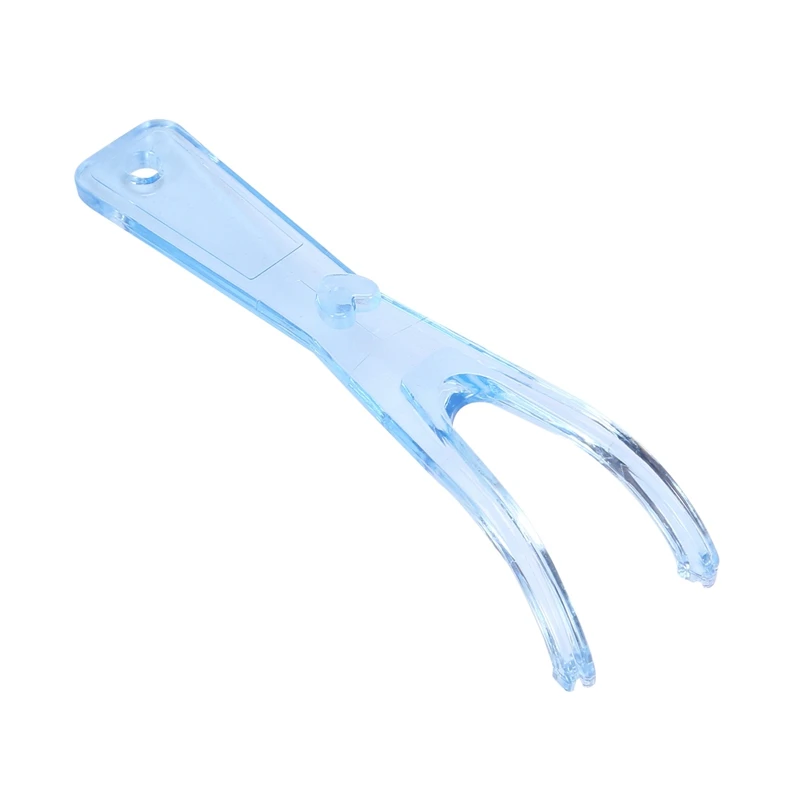 

3X Floss Holder Aid Oral Picks Teeth Care Interdental Convenient Durable Teeth Cleaning Blue