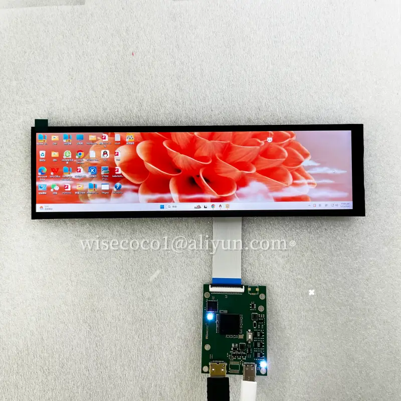 Wisecoco 8.8 Inch 1920x480 Stretched Bar IPS Display Capacitive Touch Screen TFT Module For Raspberry Pi Aida64 Sub Monitor 60hz image 7