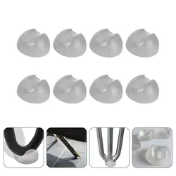 Silicone Non - Slip Furniture Leg Protectors - Anti - Skid Chair Caps and Floor Protectors (Transparent)