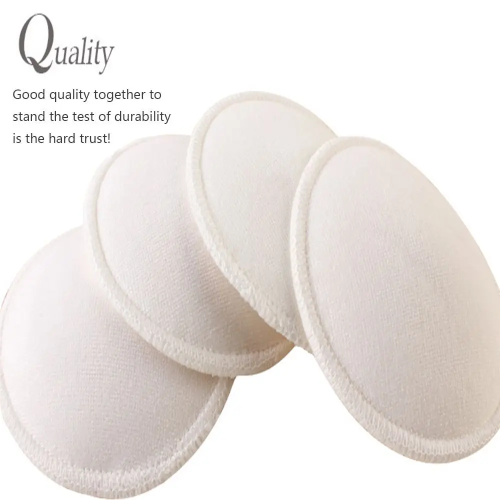 Mummy Anti Galactorrhea Pad Washable Breast Pads Maternity Nursing Bra Anti Overflow 4PCS