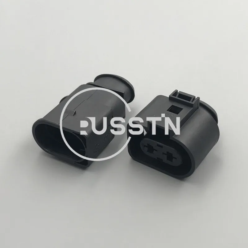 

1 комплект 2 отверстия 1J0 973 752 / 1J0973752 1J0973852 6,3 мм Автомобильный впрыскиватель топлива разъем вентилятора для VW Toyota Honda Hyundai