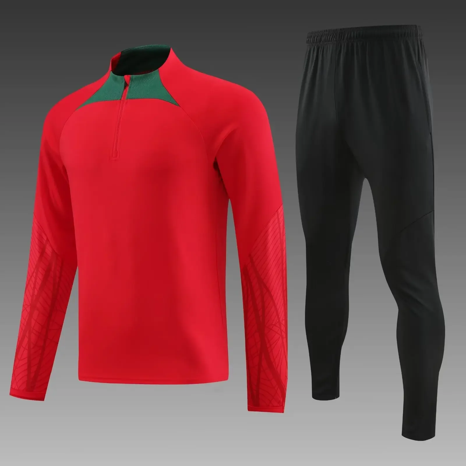 Sports set suit football Jacket Jerseys baseball Kit Tops trousers for American men kids