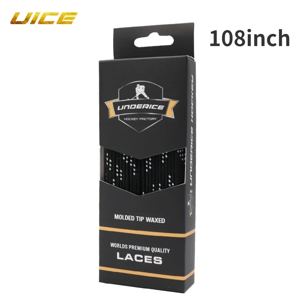 Premium Waxed Dual-Layer Ice Hockey Skate Laces – Box-Packed
