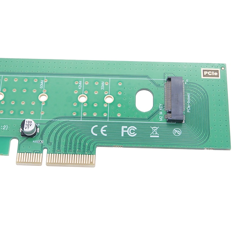 Oullx m.2 nvme ssd zu pci-e 4x 8x 16x pcie 3,0 Adapter karte Desktop-Rückwand erweiterungs unterstützung – Detail 8