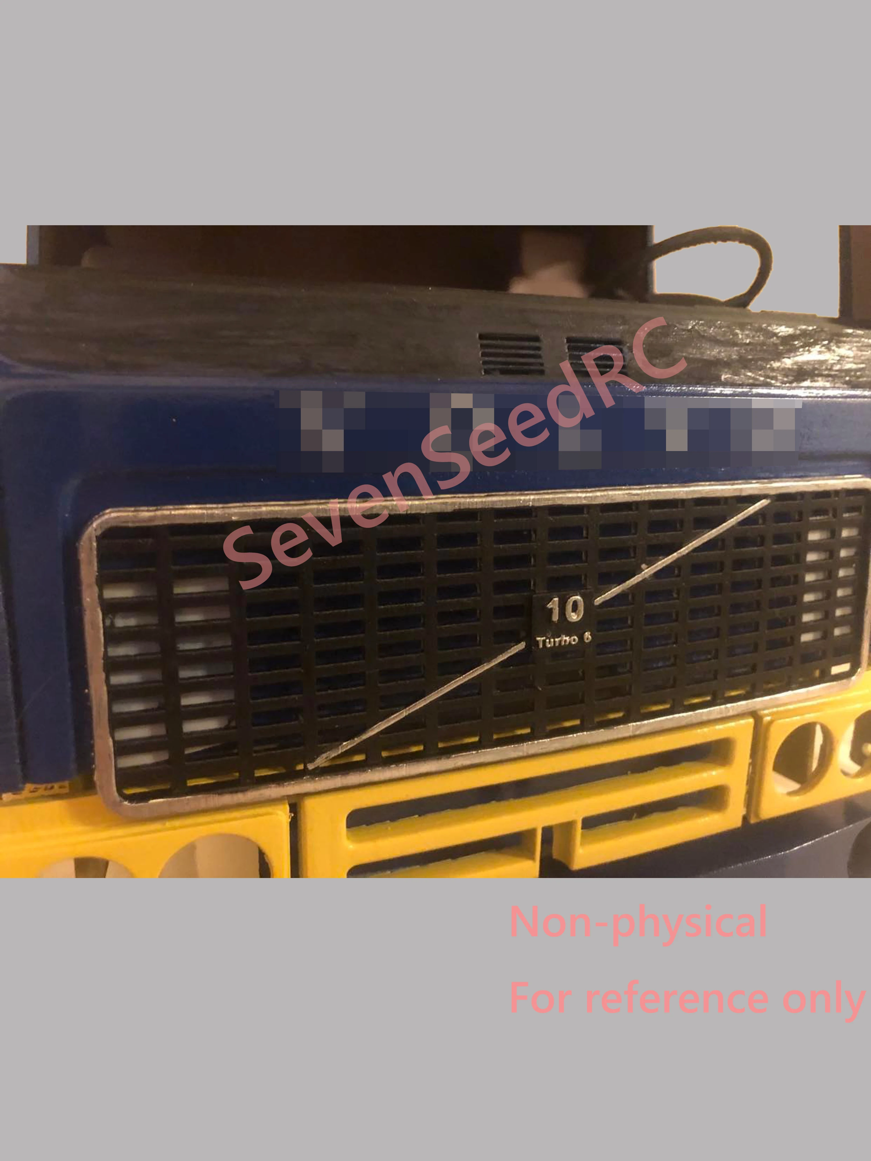 3d Printed Truck Cab Kit F1017 1/14 For Fmx Static Dot Model JDM-110 Tamiya Lesu Lxy Scaleclub 3