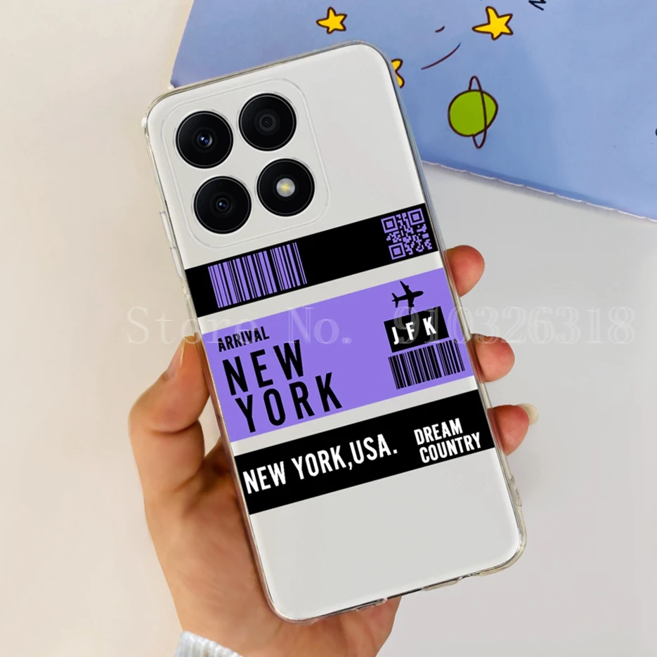 Fashionable Clear Silicone Soft Slim Phone Case - Stylish Back Cover with Bumper Protection
