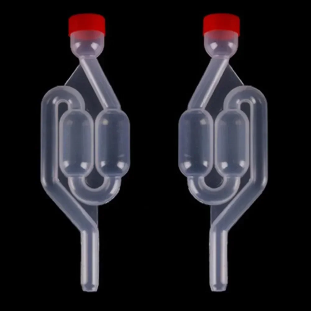 5PCS Bubble Type Fermenter Air Lock Home Brew Wine Plastic One-way Brewing Valve For Wine Making Accessories